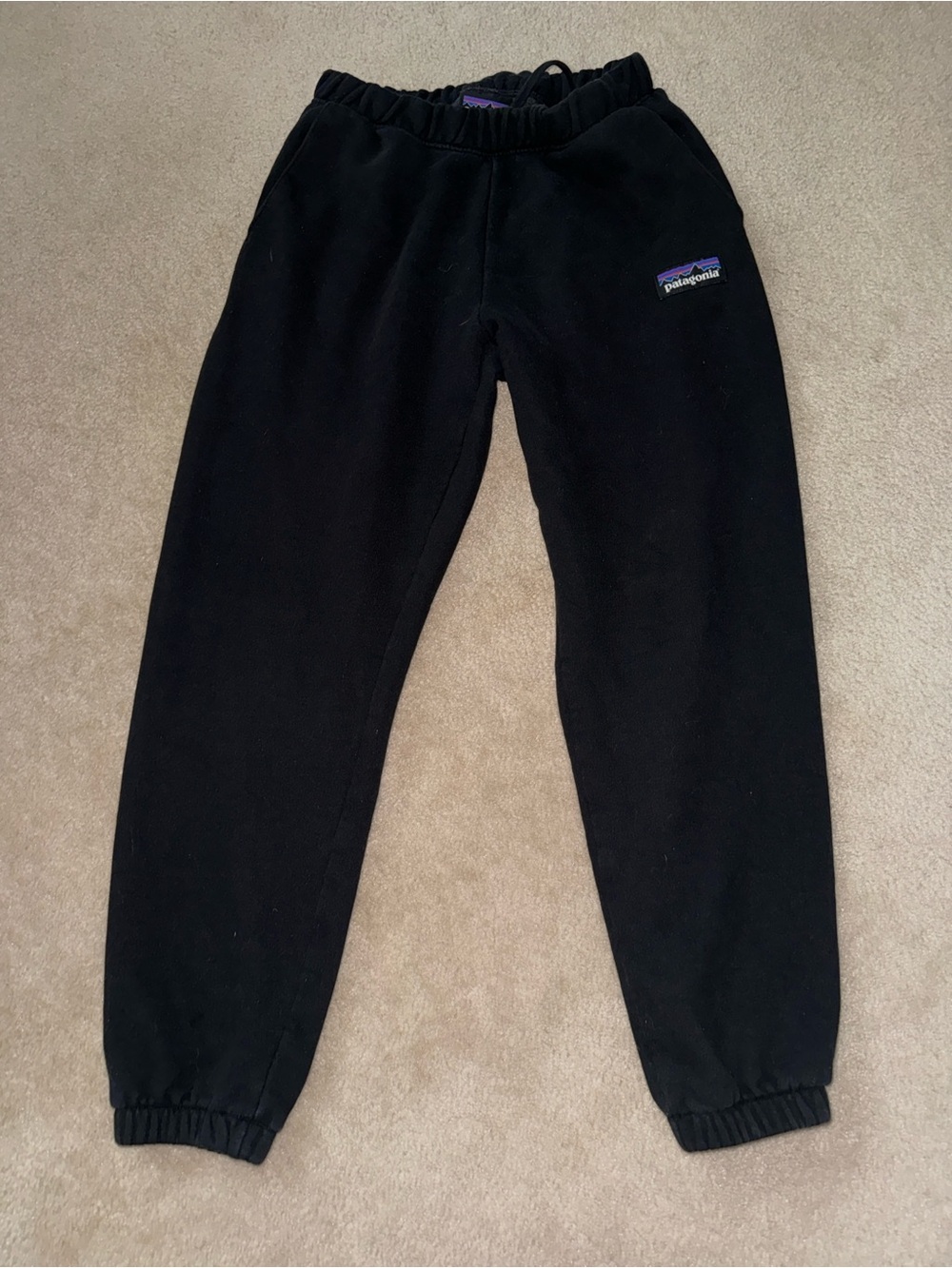 Vtg Patagonia Jogger Sweatpants Men’s Small Black